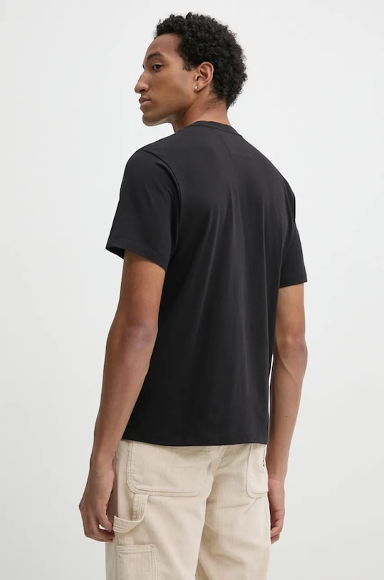 Oblečení Bavlněné tričko C.P. Company 17CMTS029A005100W černá