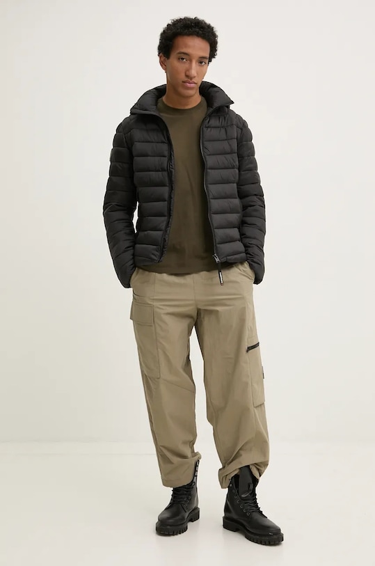 Bavlněné tričko C.P. Company 17CMTS031A005100W zelená AW24