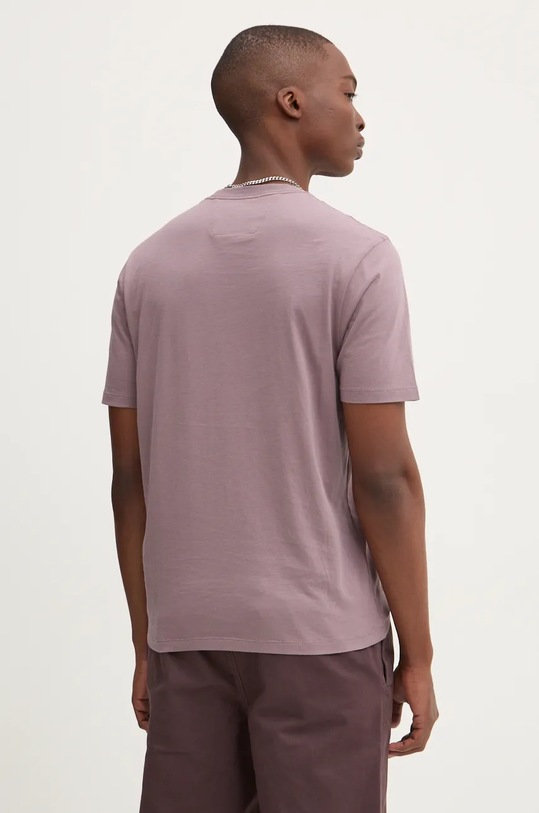 Одежда Хлопковая футболка C.P. Company 17CMTS031A005100W фиолетовой
