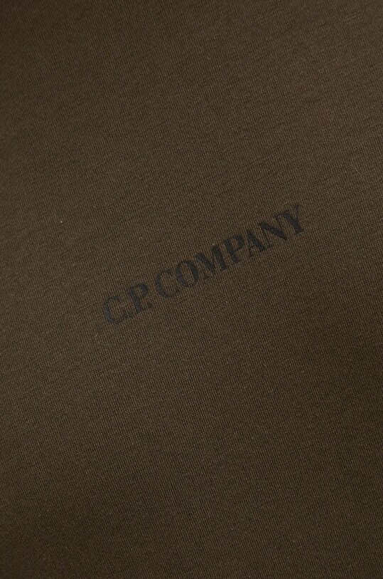 C.P. Company t-shirt bawełniany 17CMTS064A006586W zielony