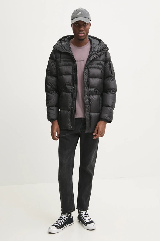 Бавовняна футболка C.P. Company 17CMTS064A006586W фіолетовий AW24