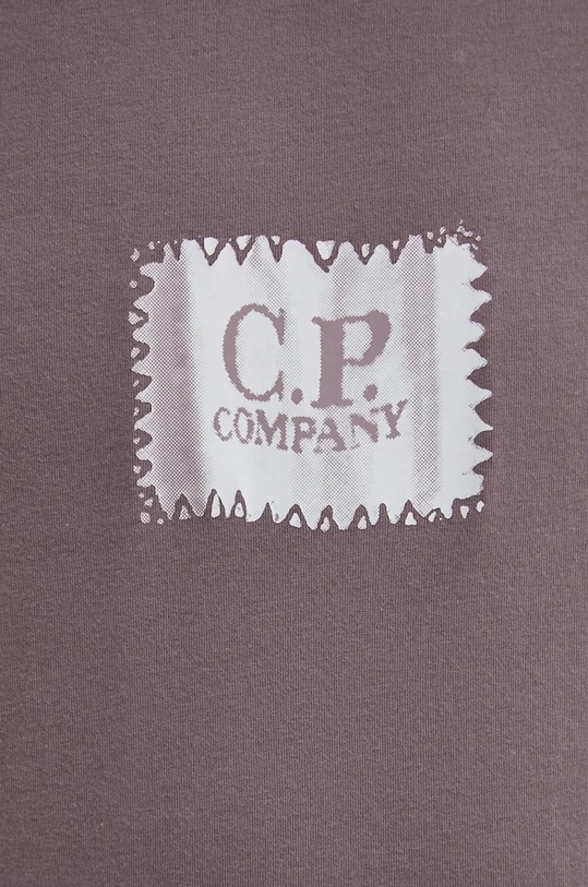 C.P. Company t-shirt bawełniany 17CMTS168A005100W różowy