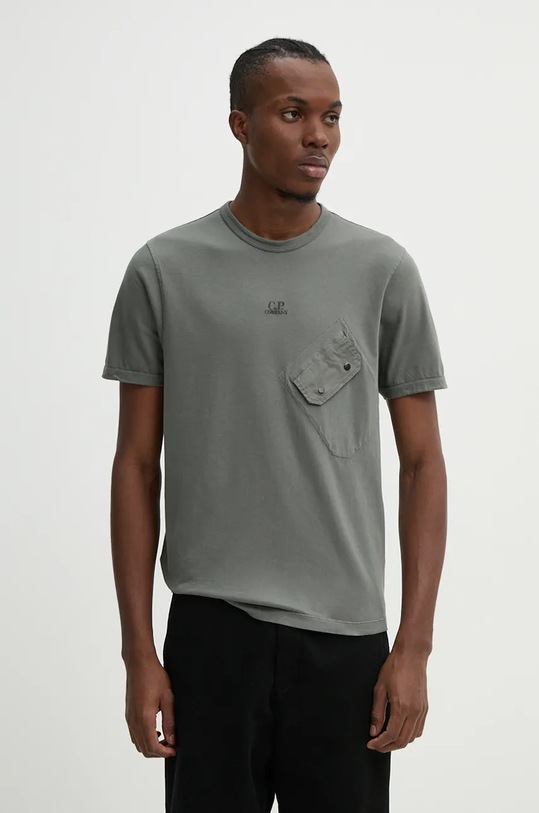C.P. Company t-shirt regular szary 17CMTS289A005697M