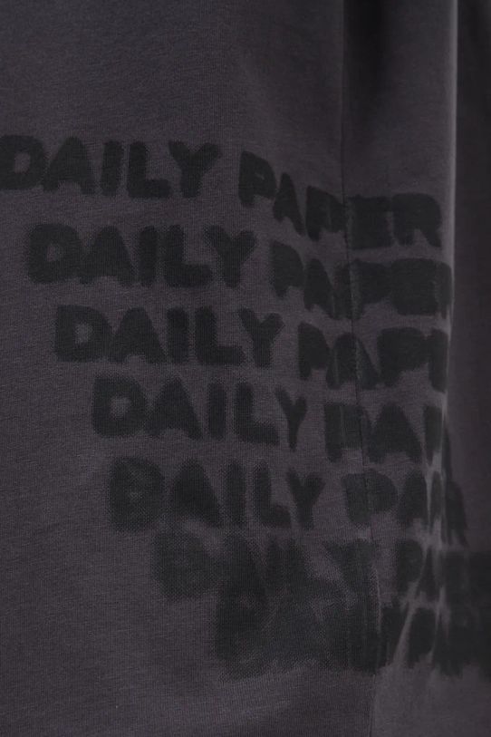 Daily Paper cotton t-shirt Overload SS gray 2421079