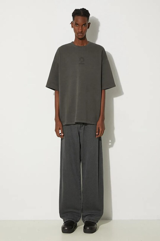 Daily Paper cotton t-shirt Buffering Oversized SS 2421078 gray