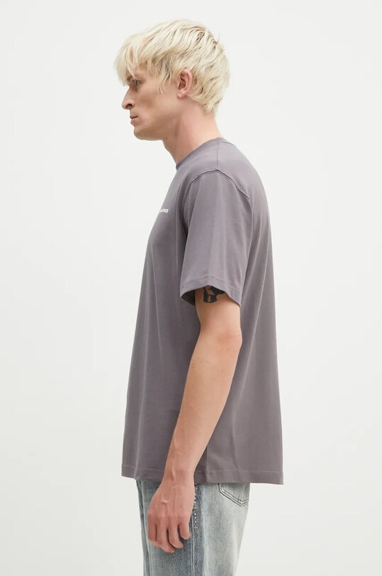 Daily Paper cotton t-shirt Dias 2422070 gray AW24