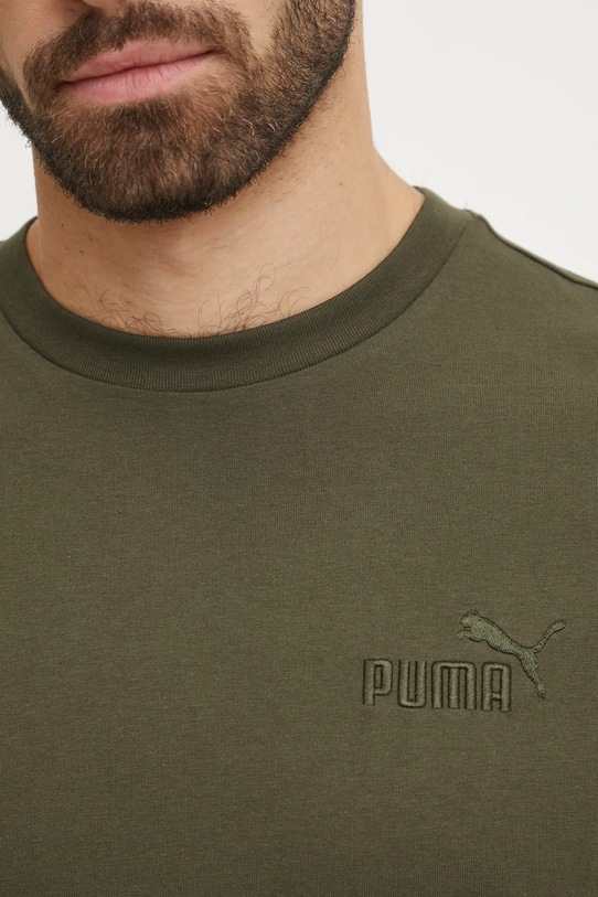 Puma tricou din bumbac 681891 verde