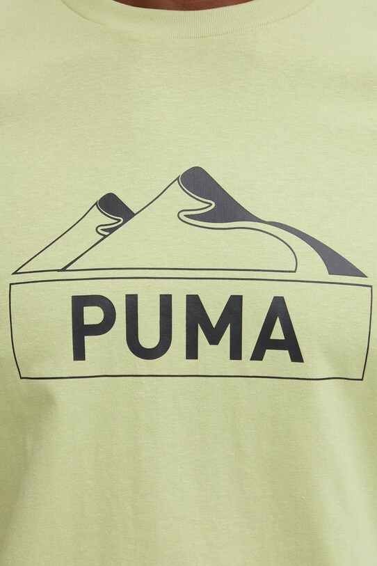 Puma tricou din bumbac 681994 verde