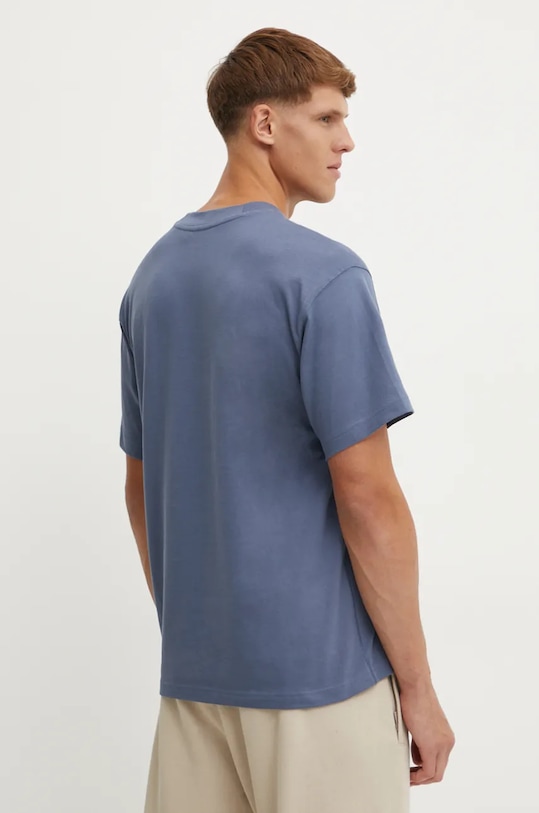 Odzież adidas Originals t-shirt bawełniany IY2256 niebieski