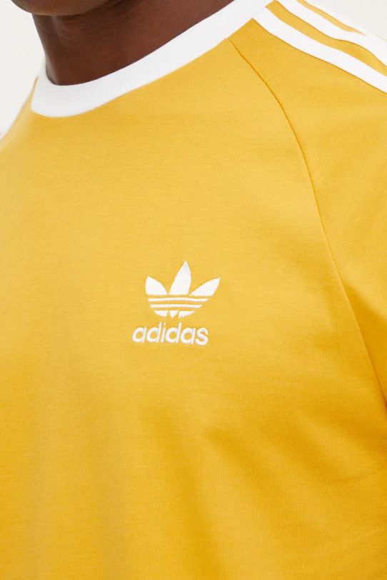 adidas Originals t-shirt bawełniany IZ2370 żółty