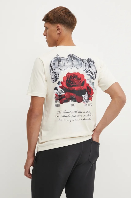 Футболка adidas Originals бавовна бежевий IZ2590