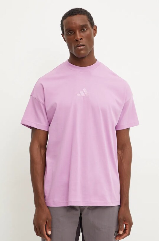 adidas tricou din bumbac All SZN uni violet IY4149