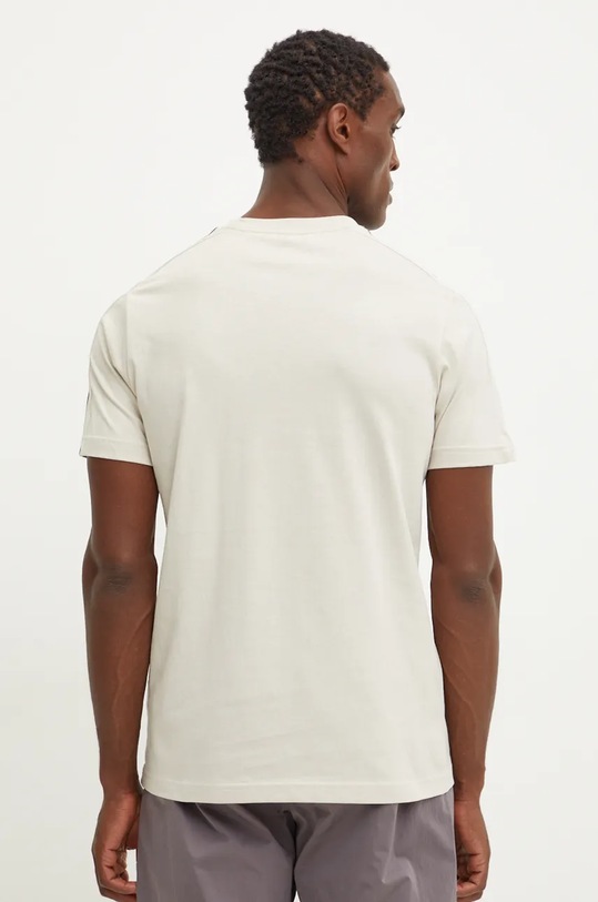 Îmbrăcăminte adidas tricou din bumbac Essentials IY9123 bej