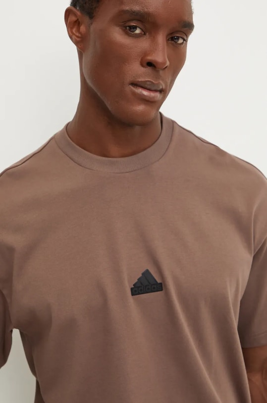 Tričko adidas City Escape hnědá JE3954