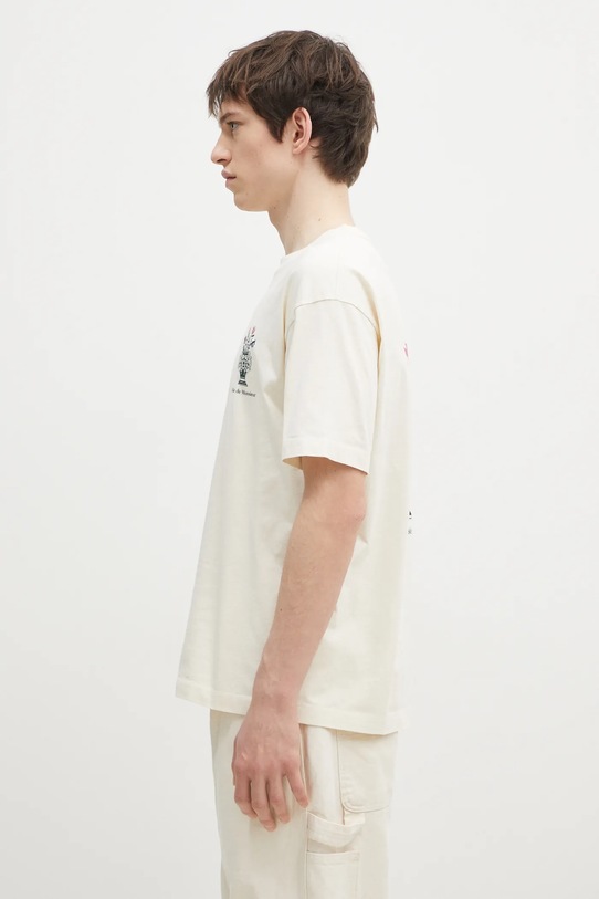 Drôle de Monsieur t-shirt Le T-Shirt Vase E.TS211.CO165.CM beige AW24