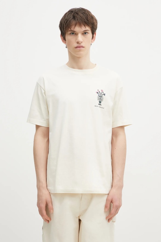 Clothing Drôle de Monsieur t-shirt Le T-Shirt Vase E.TS211.CO165.CM beige