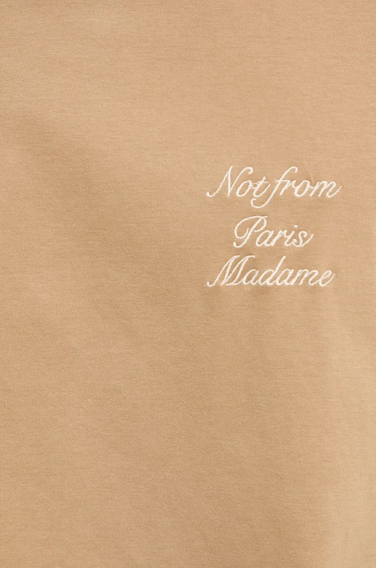 Bavlněné tričko Drôle de Monsieur Le T-Shirt Slogan Calligraphy E.TS209.CO002.IBN