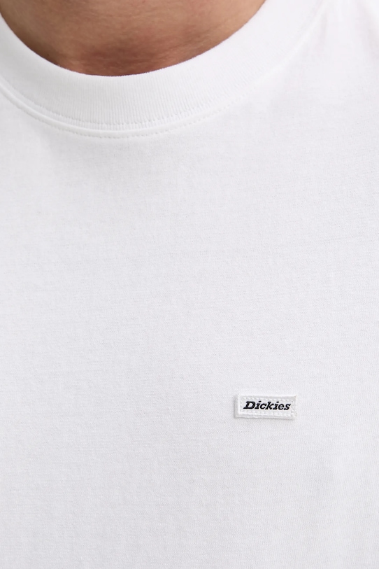 Βαμβακερό μπλουζάκι Dickies Clancy Heavyweight Tee DK0A4Z4L λευκό