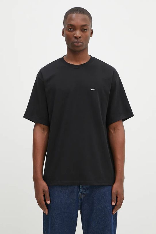 Хлопковая футболка Dickies Clancy Heavyweight Tee печать чёрный DK0A4Z4L