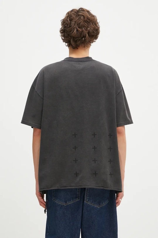 Clothing KSUBI cotton t-shirt Angelik Ekce MPF24TE019 black