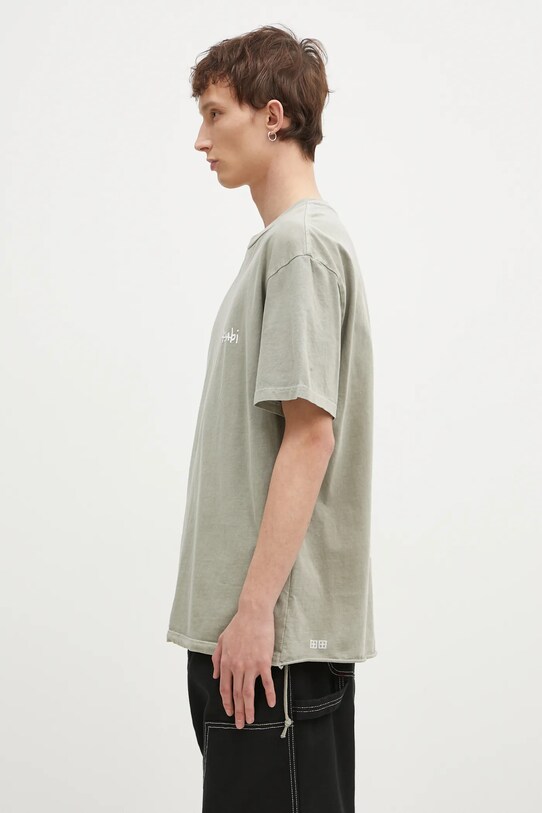 KSUBI cotton t-shirt All Day Biggie MPF24TE027 green AW24