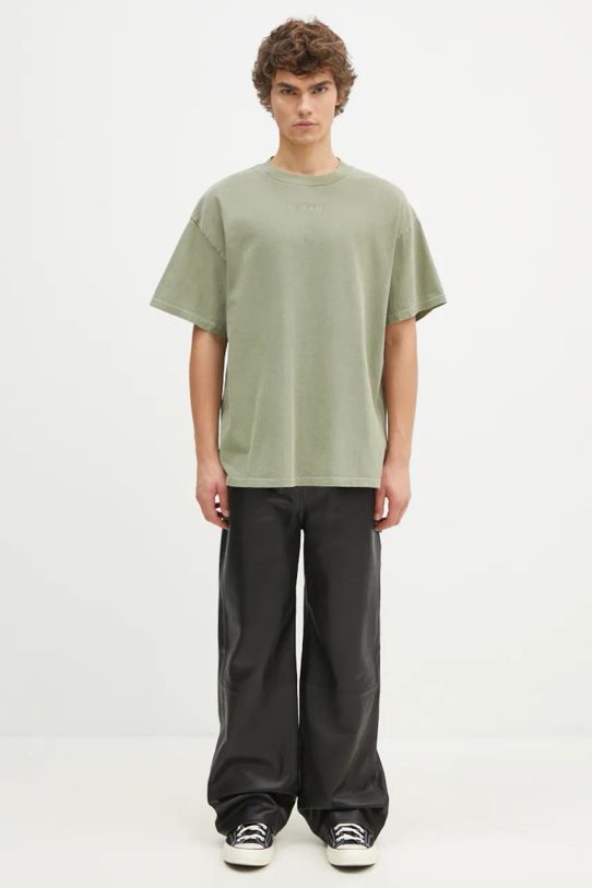 KSUBI cotton t-shirt Sott Ekcess MFA24TE026 green