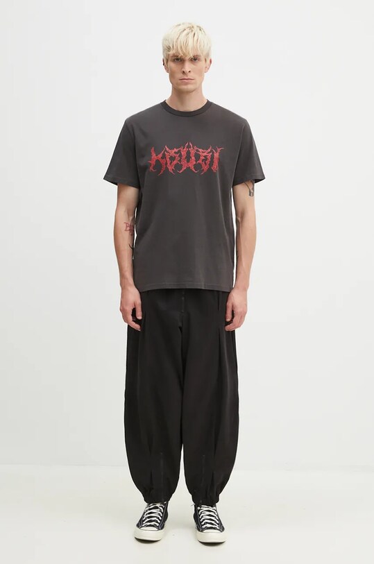 KSUBI tricou din bumbac Sabbath Kash MFA24TE002 negru