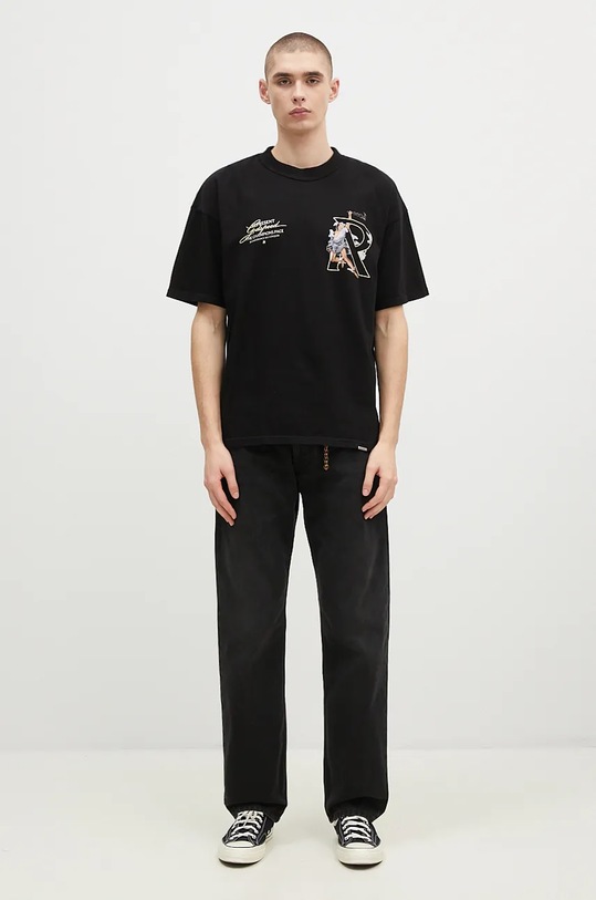 Represent cotton t-shirt Hermes MLM4228.001 black