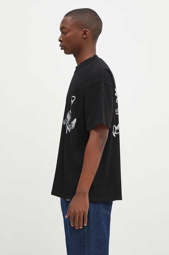 Represent cotton t-shirt Keys To The Club MLM4236.001 black AW24
