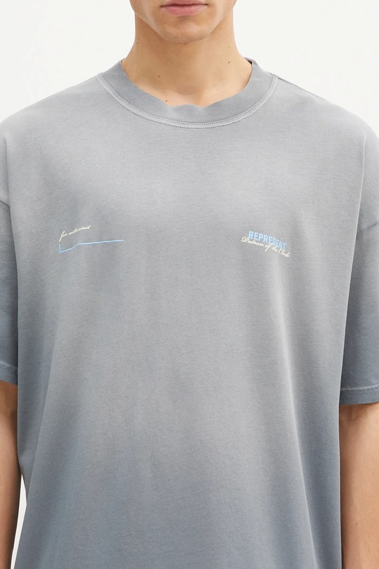 Represent t-shirt in cotone Patron Of The Club grigio MLM4274.46