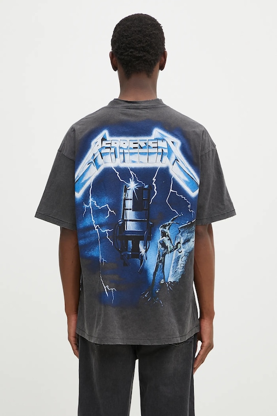 Oblečení Tričko Represent Metallica Ride The Lightning SS MLM4356.20 šedá