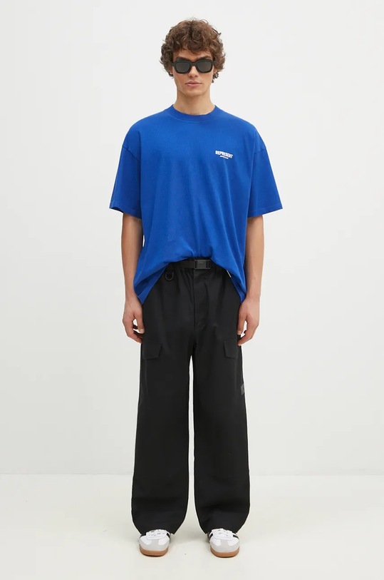 Represent t-shirt in cotone Represent Owners Club OCM41114.109 blu