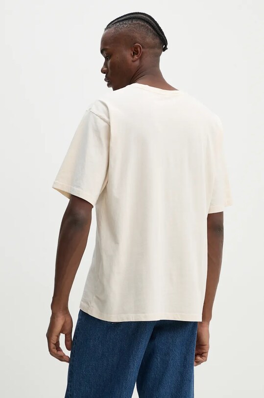 Одежда Хлопковая футболка Won Hundred 3300.12063 бежевый