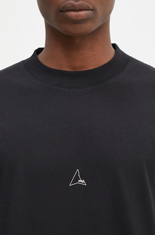 ROA cotton t-shirt black RBMW0254JY22