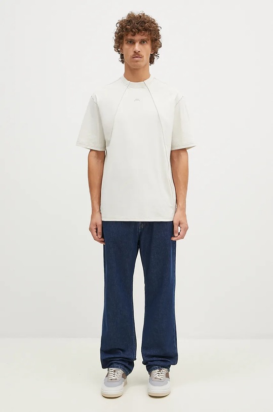A-COLD-WALL* cotton t-shirt Millbank ACWMTS194 beige