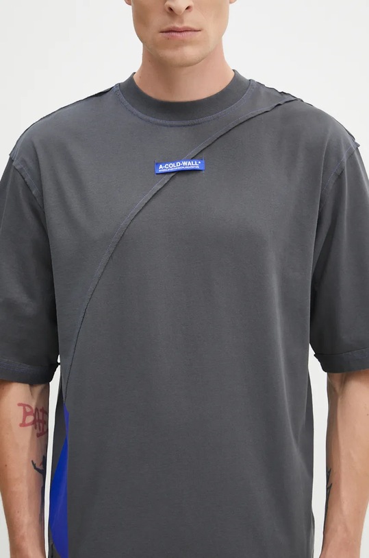 A-COLD-WALL* t-shirt bawełniany Aspect ACWMTS199 szary