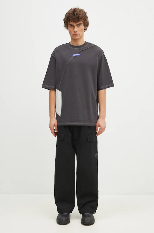 A-COLD-WALL* tricou din bumbac Aspect negru ACWMTS199