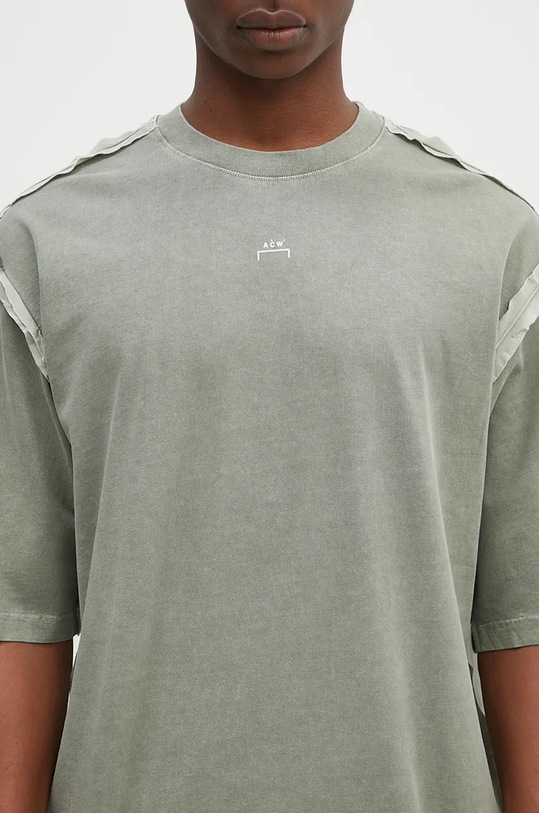 A-COLD-WALL* t-shirt bawełniany Facade szary ACWMTS195