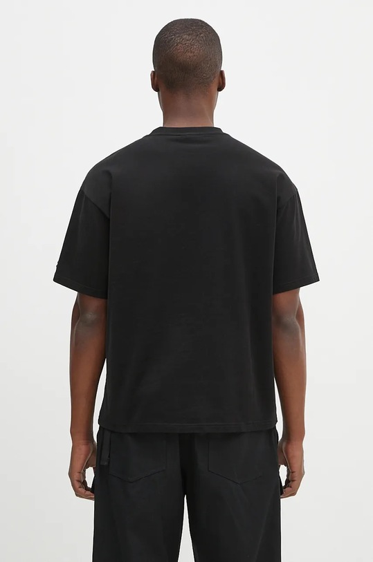 Ρούχα Βαμβακερό μπλουζάκι Napapijri S-Premium Ss NP0A4I6Q9411 μαύρο