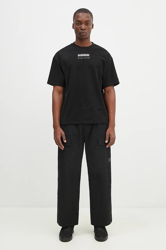 Βαμβακερό μπλουζάκι Napapijri S-Premium Ss NP0A4I6Q9411