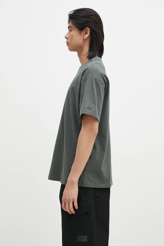 Bavlněné tričko Napapijri S-Premium NP0A4I6QG1S1 zelená AW24