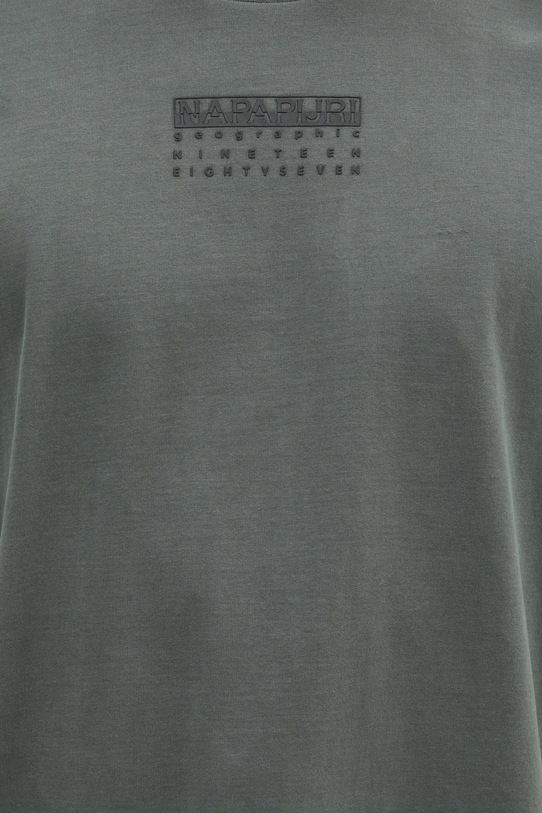 Napapijri tricou din bumbac S-Premium verde NP0A4I6QG1S1