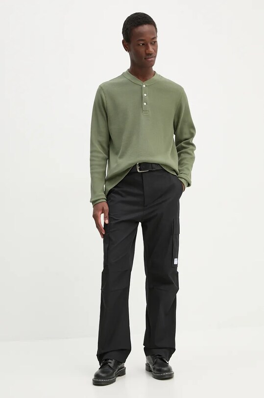 Levi's longsleeve 29691 zielony AW24