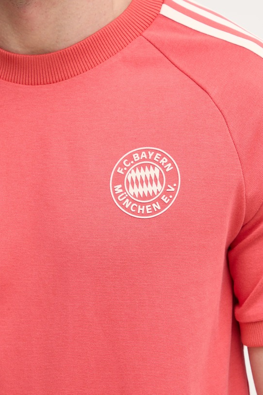 adidas Originals t-shirt F.C. BAYERN IY0046 pomarańczowy