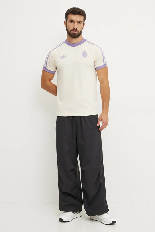 Tričko adidas Originals Real Madrid IY0057 béžová AW24