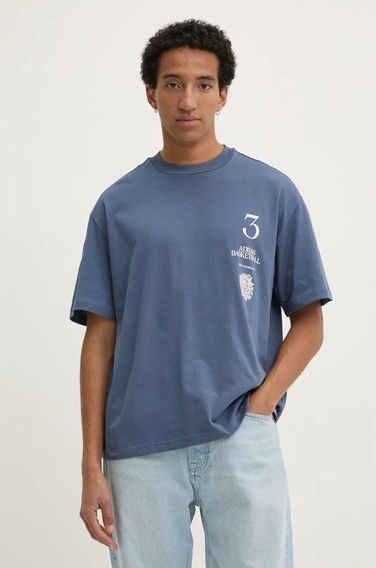 Тениска adidas Originals JI6957 син AW24