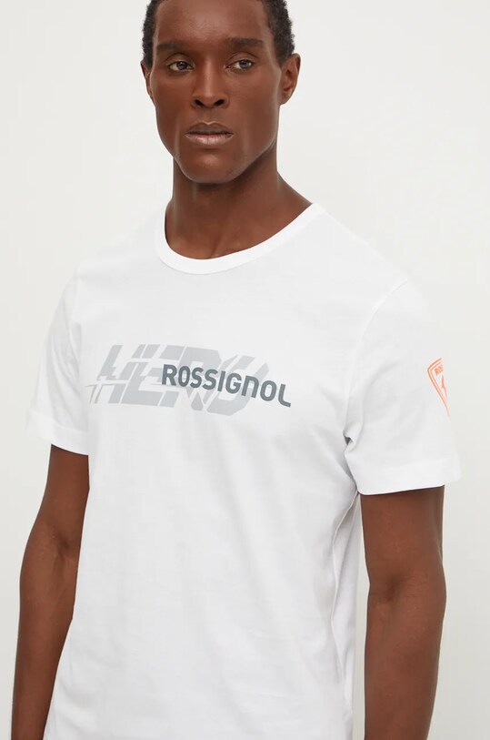 Хлопковая футболка Rossignol HERO белый RLNMY01