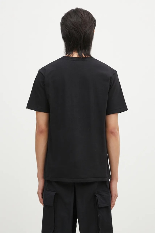 Clothing A Bathing Ape cotton t-shirt COLLEGE TEE 1K80110001 black