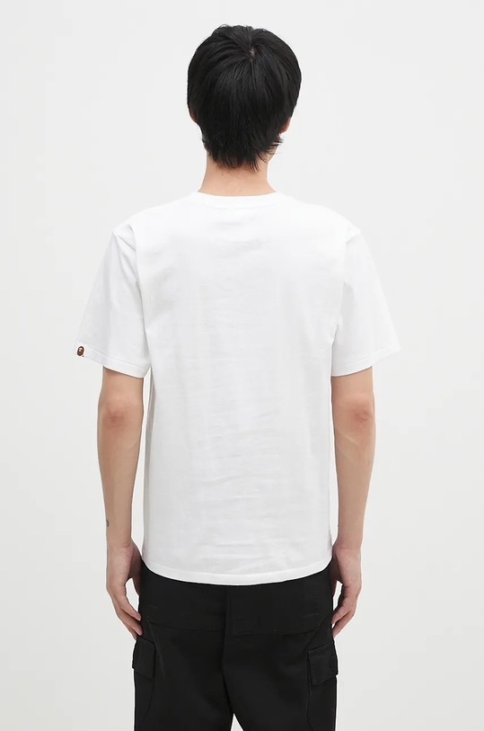 Clothing A Bathing Ape cotton t-shirt KATAKANA BY BATHING APE TEE 1K80110026 white