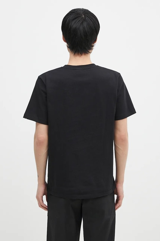 Îmbrăcăminte A Bathing Ape tricou din bumbac KATAKANA BY BATHING APE TEE 1K80110026 negru